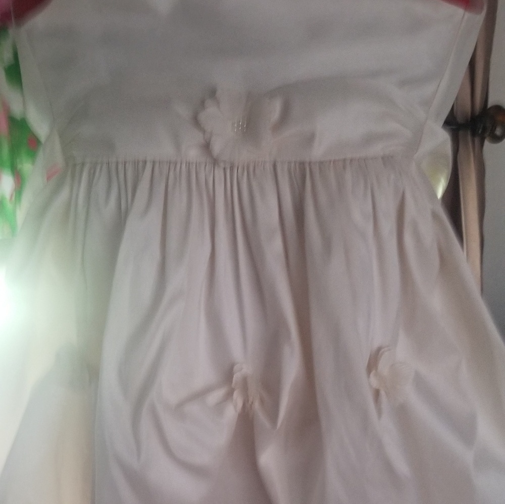 Little girls "Little Princess" sz7 off white